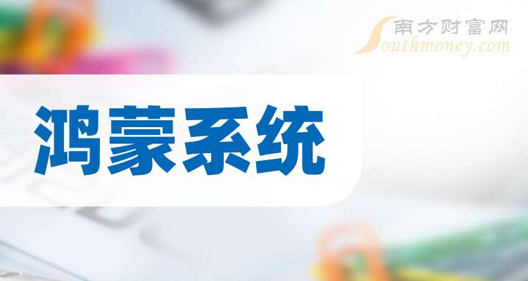 3大鸿蒙系统概念龙头股值得关注和研究（2024930）