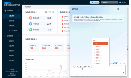 龙8国际：网络安全简单一点EDR智能助手全程(图2)