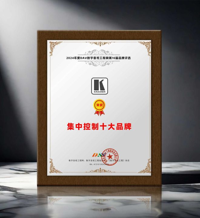 重大喜讯！DAV01“2024年度集中控制十大品牌”名单公布！(图12)