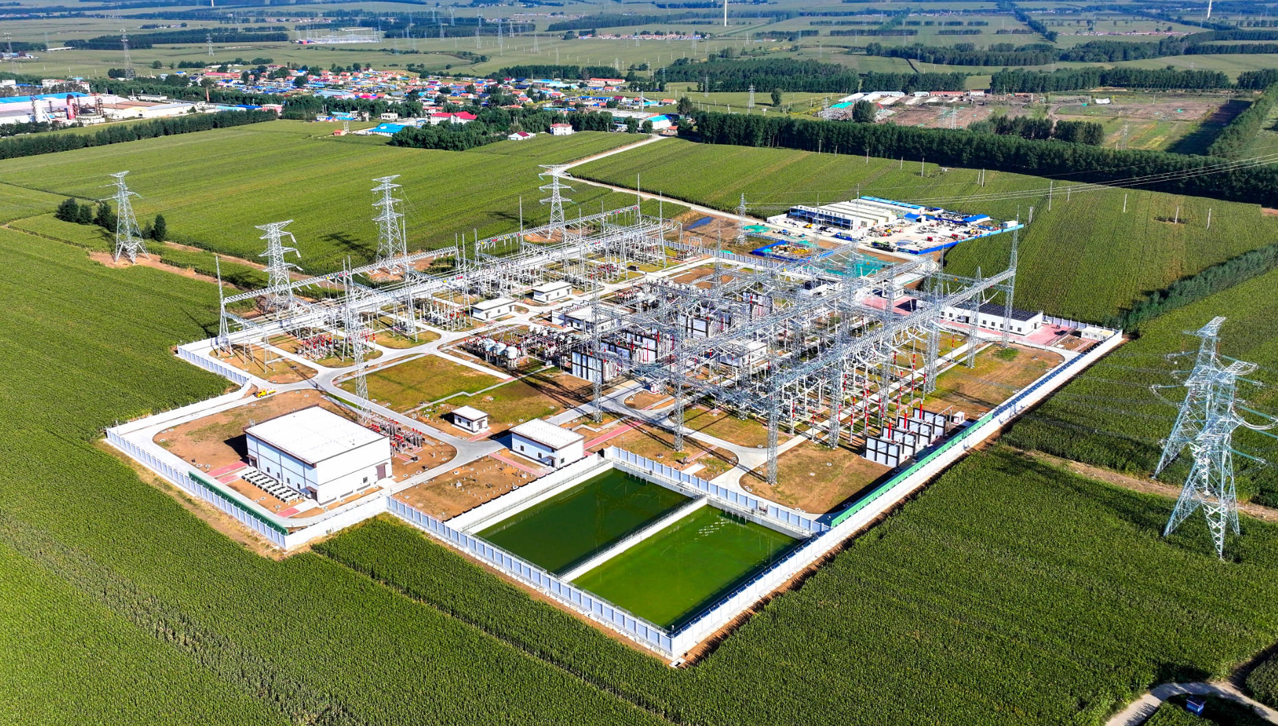 我国首座500千伏全自主可控新一代变电站在辽宁投运(图2)