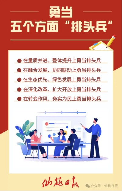 仙桃：勇当排头兵(图3)