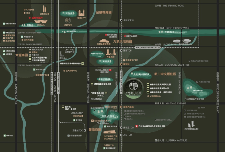 龙8国际：成都【保利新川天珺】售楼处电线月优惠查询热销户型及房价信息