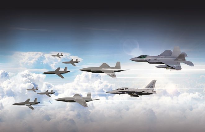 美海军忠诚僚机能力验证：FA-18虚拟指挥与F-35座舱控制的双轨演示